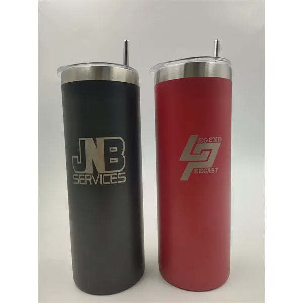 20oz Bulk Straight Stainless Steel Vacuum Insulated Tumbler