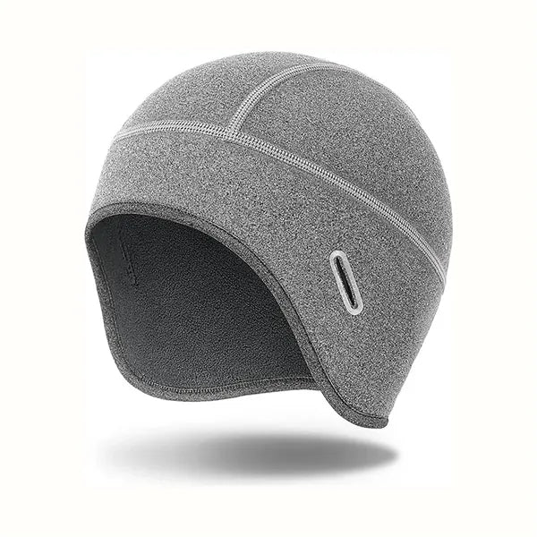 Fleece Cycling Cap with Glasses Holes