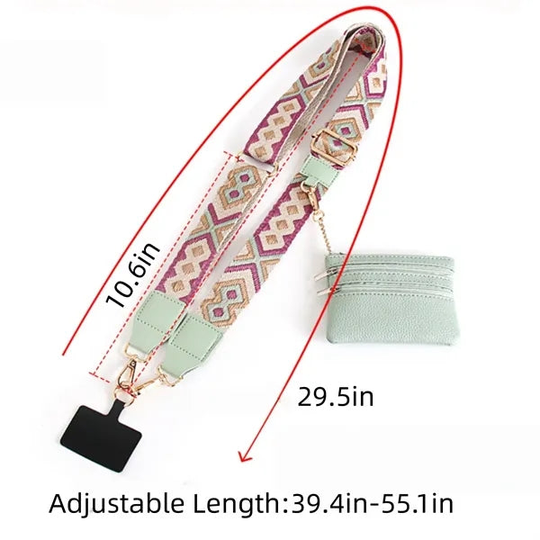 Adjustable Cell Phone Strap Lanyard Crossbody