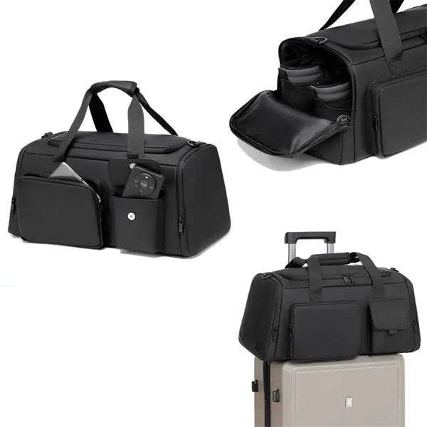 Professional Weekender Travel Duffel & Shoe Pocket