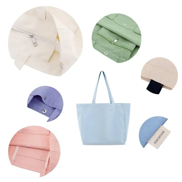 12 OZ Cotton Canvas Tote Bag Custom Logo Eco-Friendly Bags
