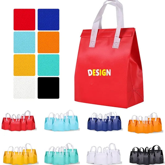 Insulated Grocery Tote Bag - Non-Woven