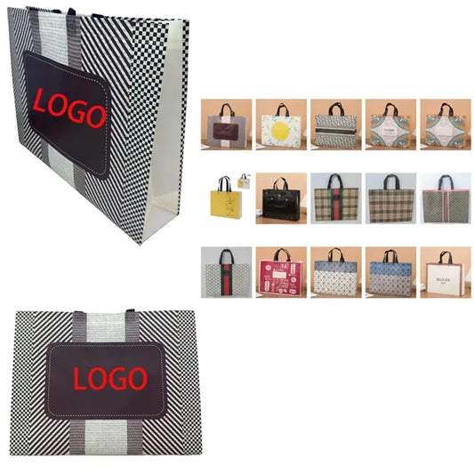 13" Eco-friendly Ultrasonic Laminated Non-Woven Tote Bag