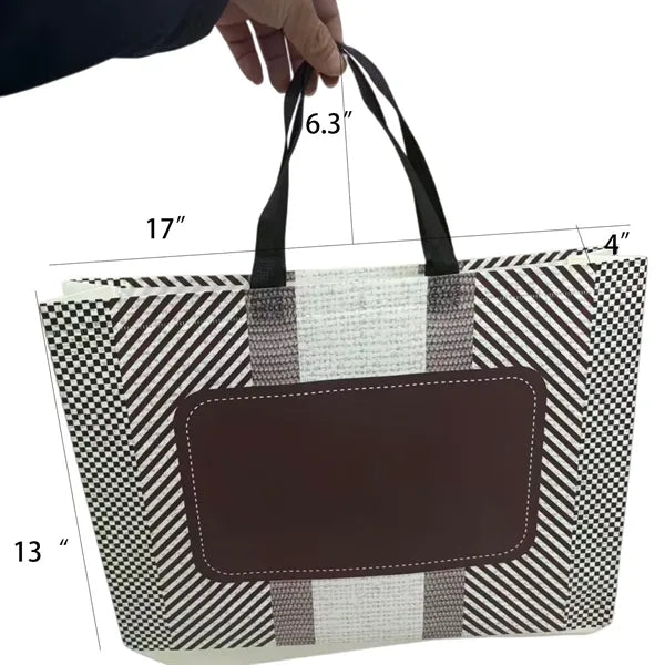 13" Eco-friendly Ultrasonic Laminated Non-Woven Tote Bag