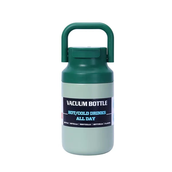 16oz Portable Outdoor Handle Hiking Sports Water Bottle