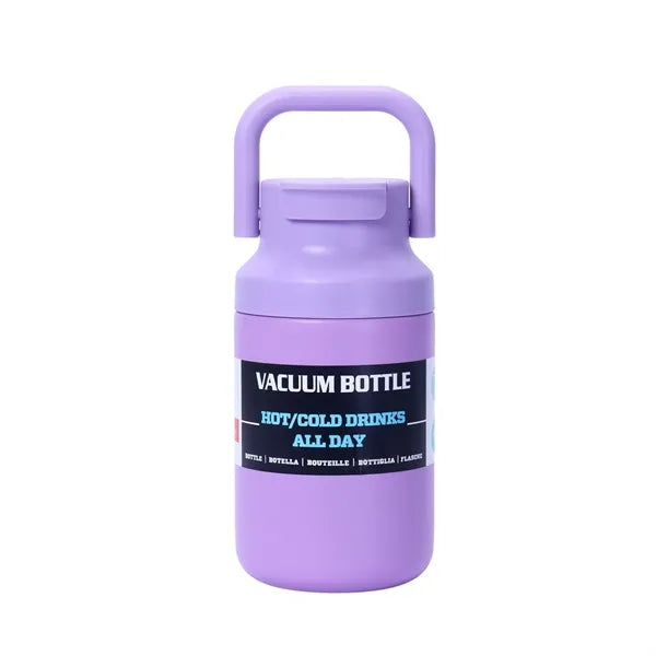 16oz Portable Outdoor Handle Hiking Sports Water Bottle