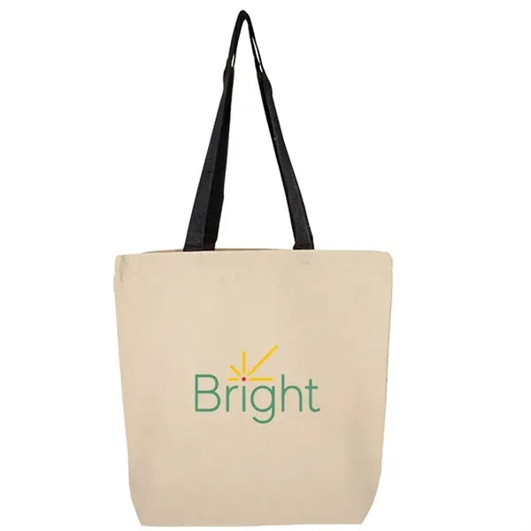 Clearwater Color Handle 12oz Cotton Tote Bag