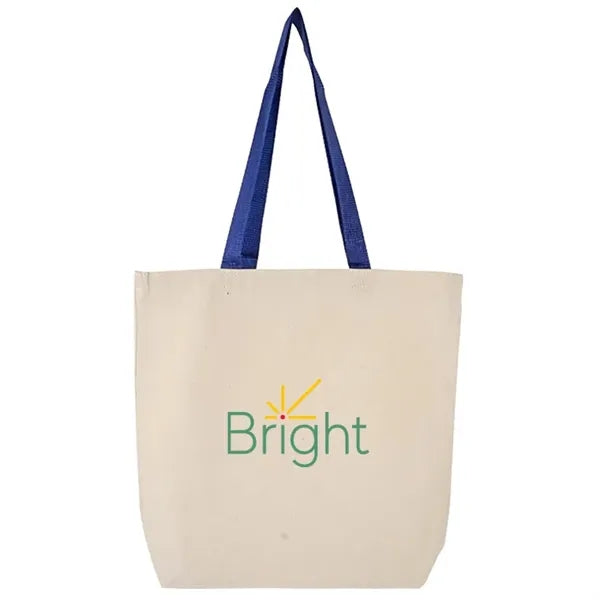 Clearwater Color Handle 12oz Cotton Tote Bag
