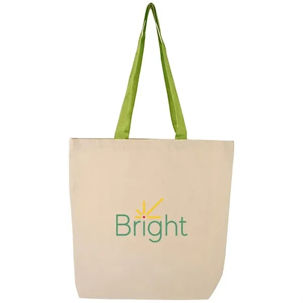Clearwater Color Handle 12oz Cotton Tote Bag