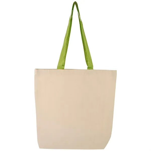 Clearwater Color Handle 12oz Cotton Tote Bag