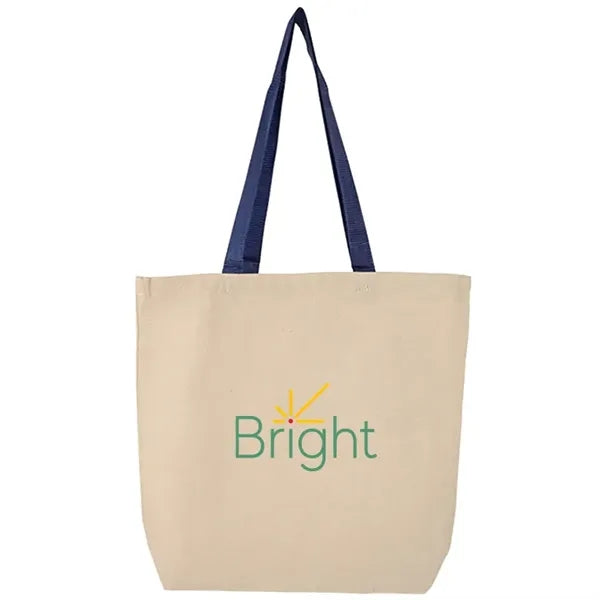Clearwater Color Handle 12oz Cotton Tote Bag