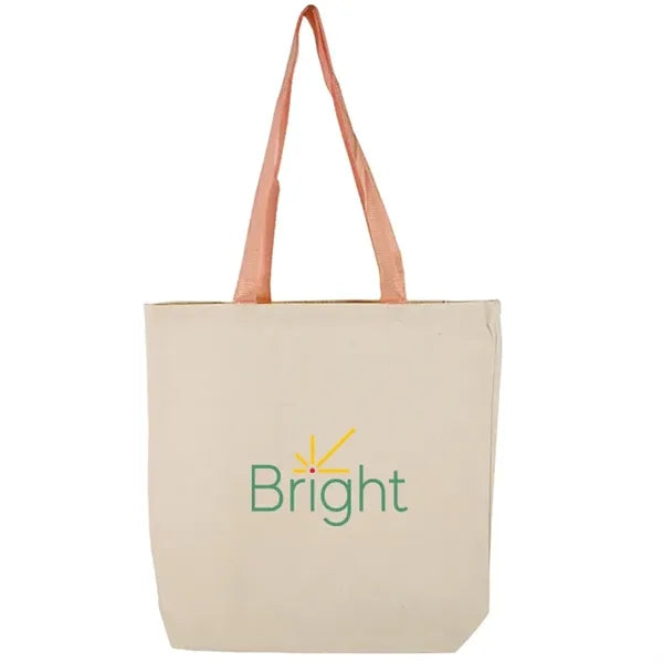 Clearwater Color Handle 12oz Cotton Tote Bag