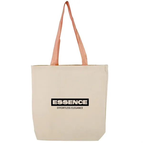 Clearwater Color Handle 12oz Cotton Tote Bag