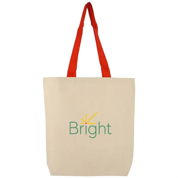 Clearwater Color Handle 12oz Cotton Tote Bag