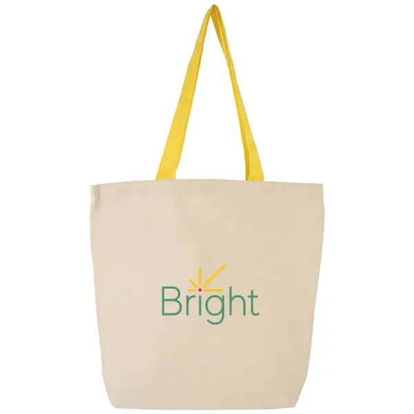 Clearwater Color Handle 12oz Cotton Tote Bag