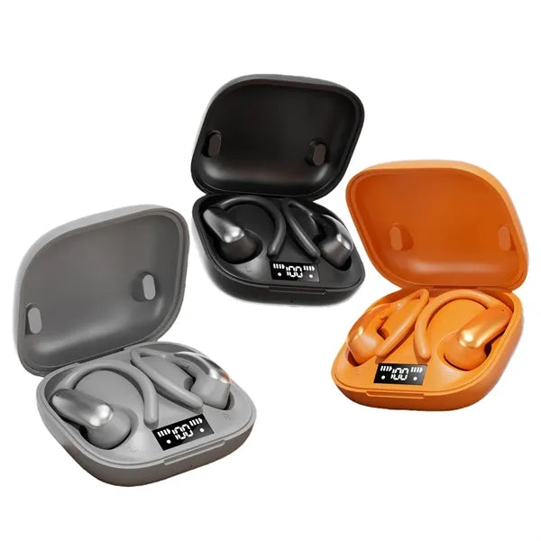 2025 Open-Ear Earbuds 360 Surround Sound Long Battery Life