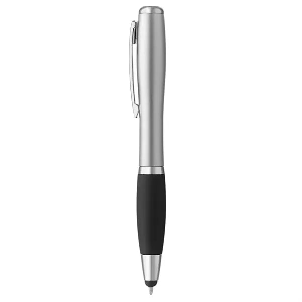 Curvaceous Stylus Ballpoint With Light Pen