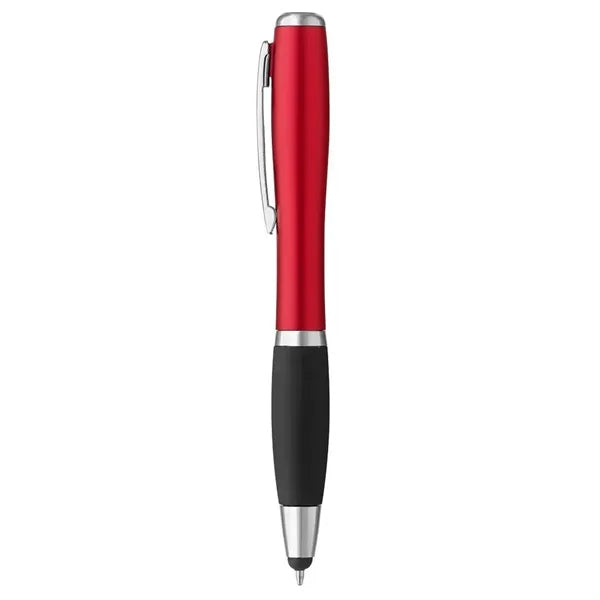 Curvaceous Stylus Ballpoint With Light Pen