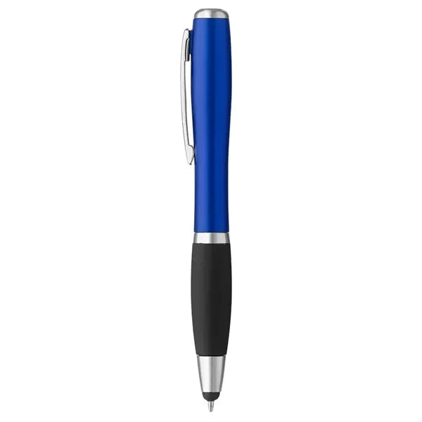 Curvaceous Stylus Ballpoint With Light Pen