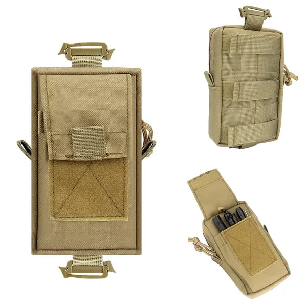 Compact Water-Resistant Tactic Phone Bag