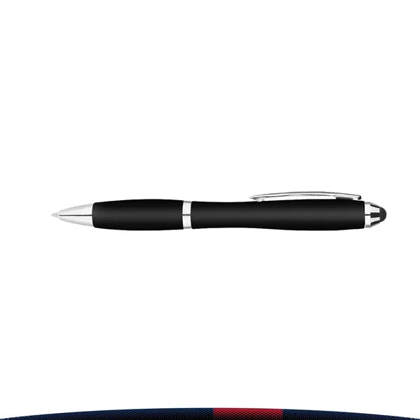 Auguste Metallic Curvaceous Ballpoint Stylus Pen