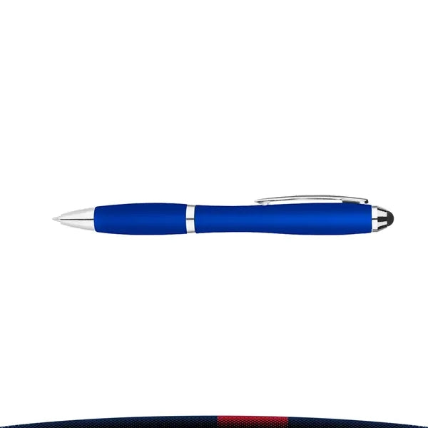 Auguste Metallic Curvaceous Ballpoint Stylus Pen