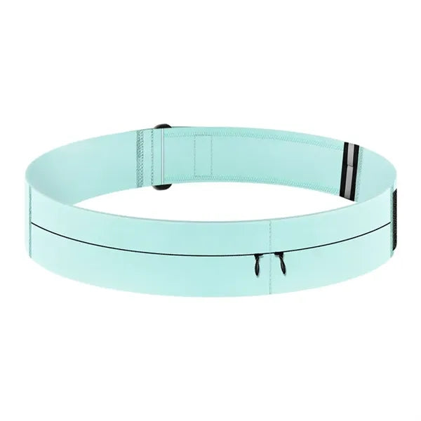 Adjustable Wraparound Multi-Pocket Sports Waist Belt