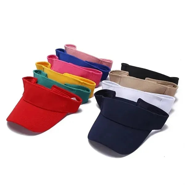 Visor Hats Adjustable Empty Top Cap