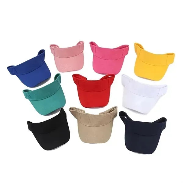 Visor Hats Adjustable Empty Top Cap