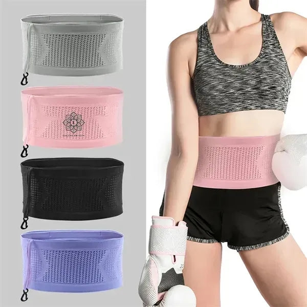 Running Belt Waist Fanny Pack with hook Hands Free Way