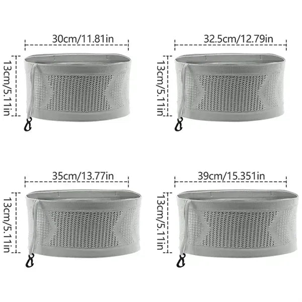 Running Belt Waist Fanny Pack with hook Hands Free Way