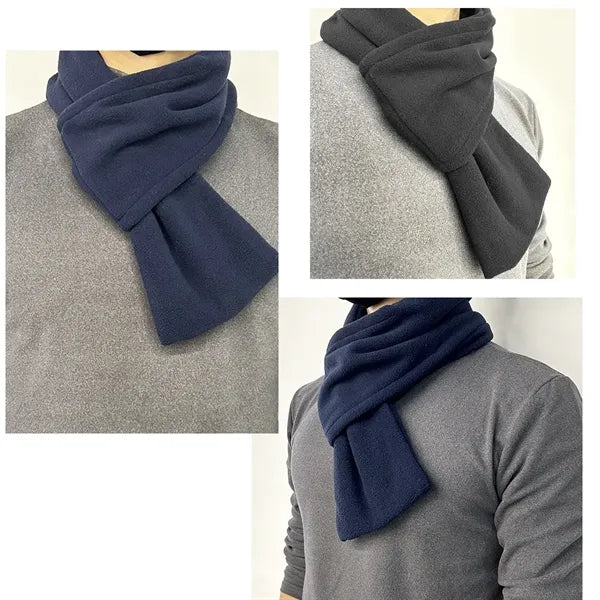 Winter Fashion Classic Warm Plush Velvet Scarf For Men Women
