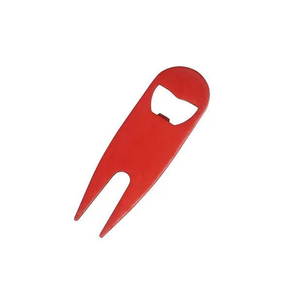 2-in-1 Alloy Golf Divot Tool & Bottle Opener