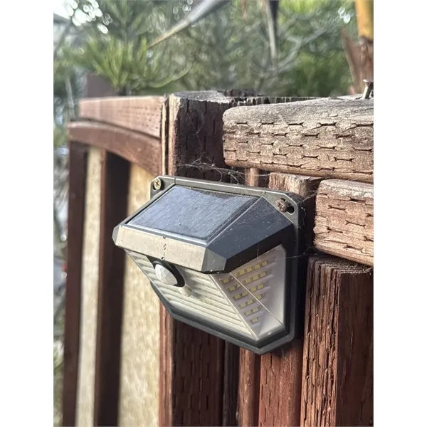 Solar Motion Sensor Light Outdoor LED Security Wall Lamp