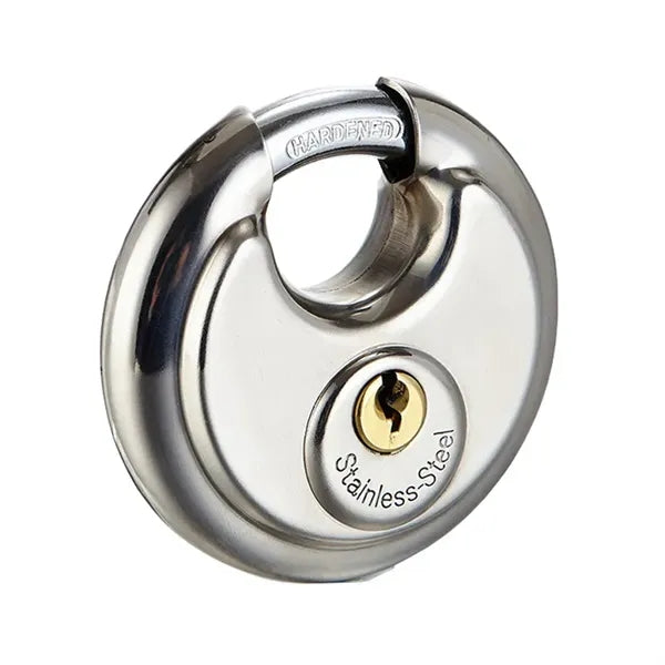 Heavy Duty Stainless Steel Round Disc Padlock