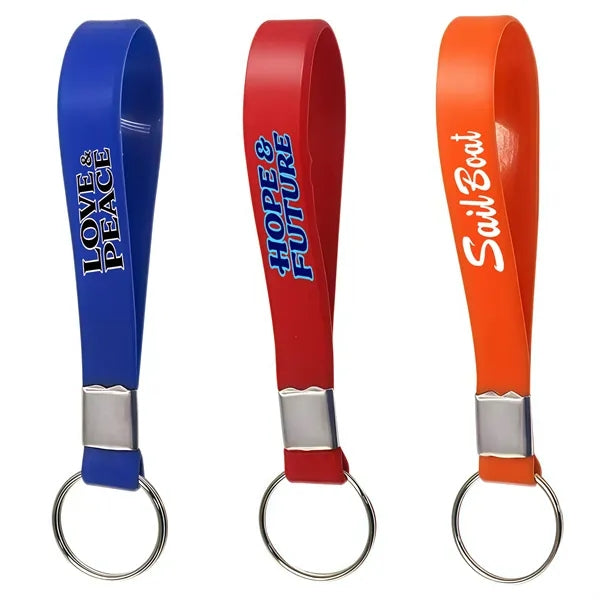 Silicone Wristband Keychain