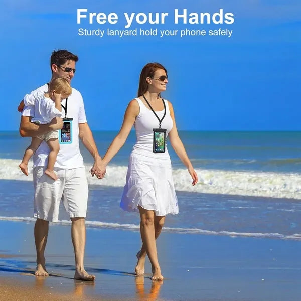 Waterproof bag for mobile phones