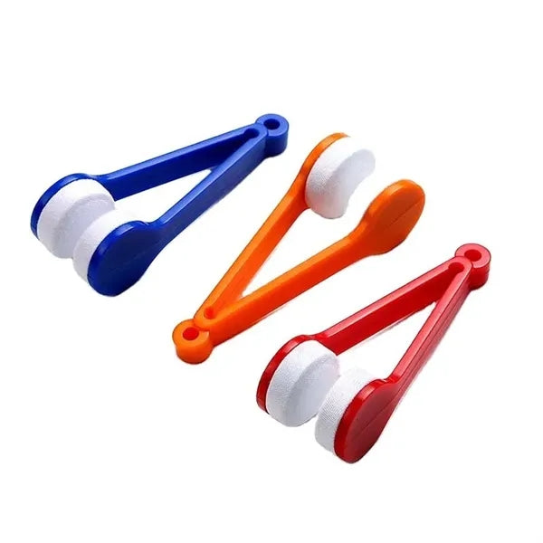 Eyeglass Cleaner Tool with Microfiber Pads