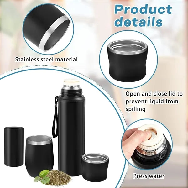 Premium Stainless Steel Yerba Mate Kit