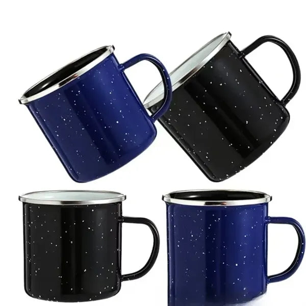 16oz Stainless Steel Enamel-coated Campfire Mug Coffee Cup