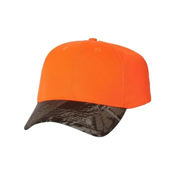Kati Structured Solid Crown Camouflage Cap