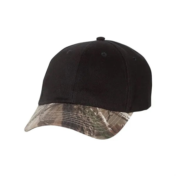 Kati Structured Solid Crown Camouflage Cap