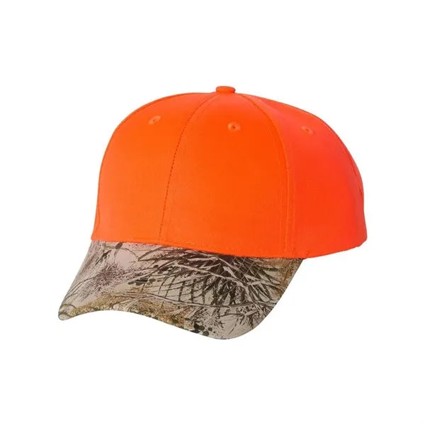 Kati Structured Solid Crown Camouflage Cap