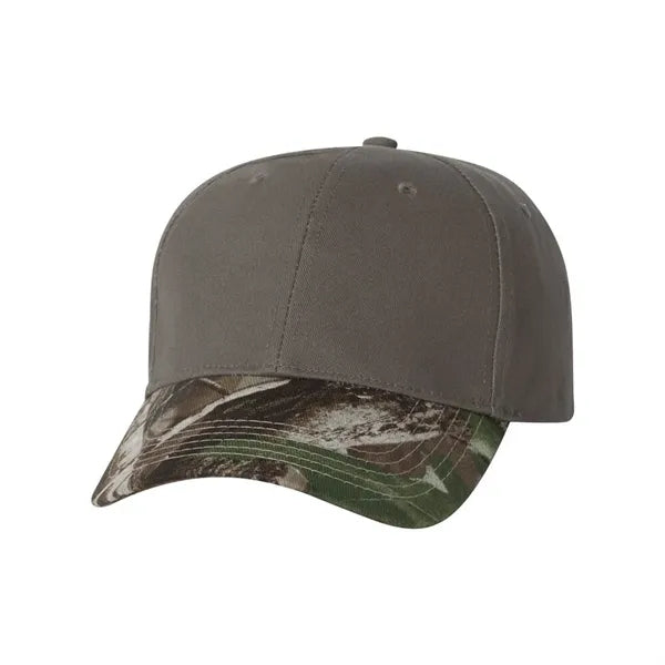 Kati Structured Solid Crown Camouflage Cap