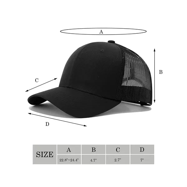 Premium Mesh Back Baseball Cap