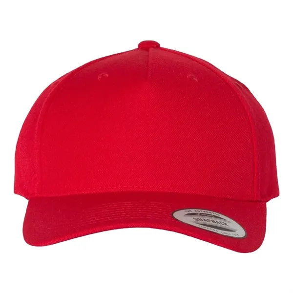 Yupoong 5789M 5-Panel Wool Blend Cap