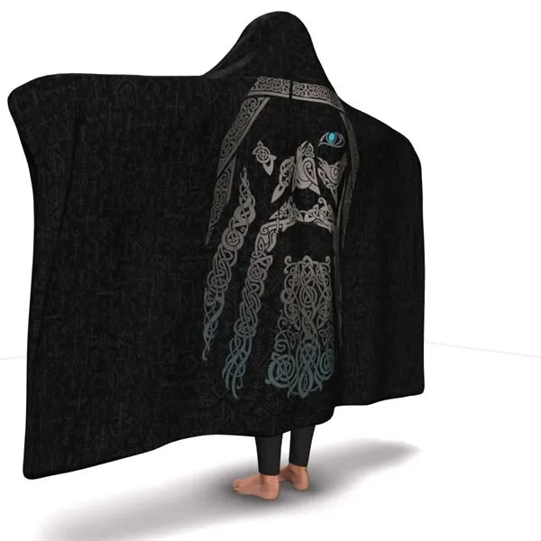 60x80 Oversize Sublimation Sherpa Hooded Blankets