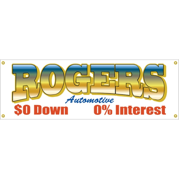 6' x 2' Banner