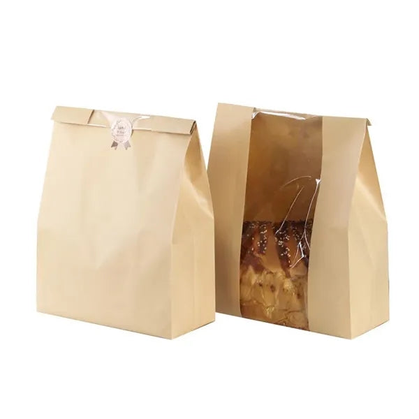 Food-Grade Bread Bags Eco Kraft