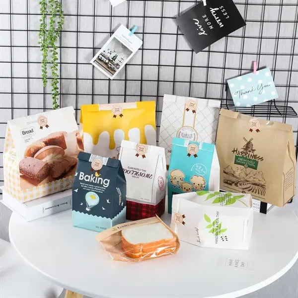 Food-Grade Bread Bags Eco Kraft